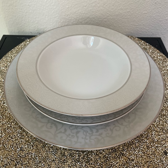 Mikasa dining set.